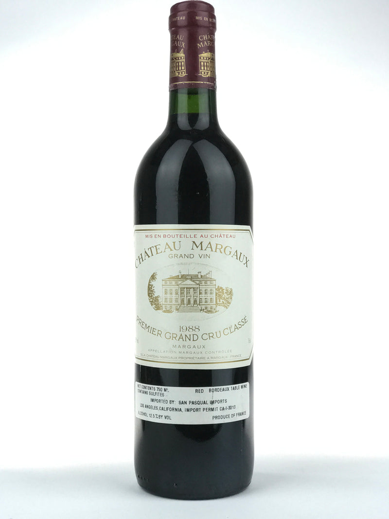1988 Chateau Margaux, Margaux, Bottle (750ml)