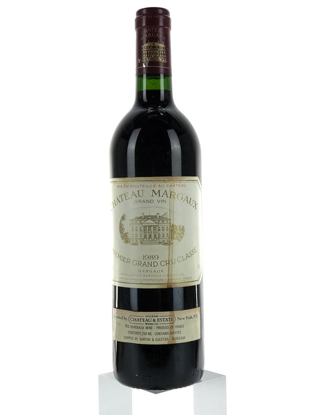 1989 Chateau Margaux, Margaux, Bottle (750ml) [Wine Stained Label]
