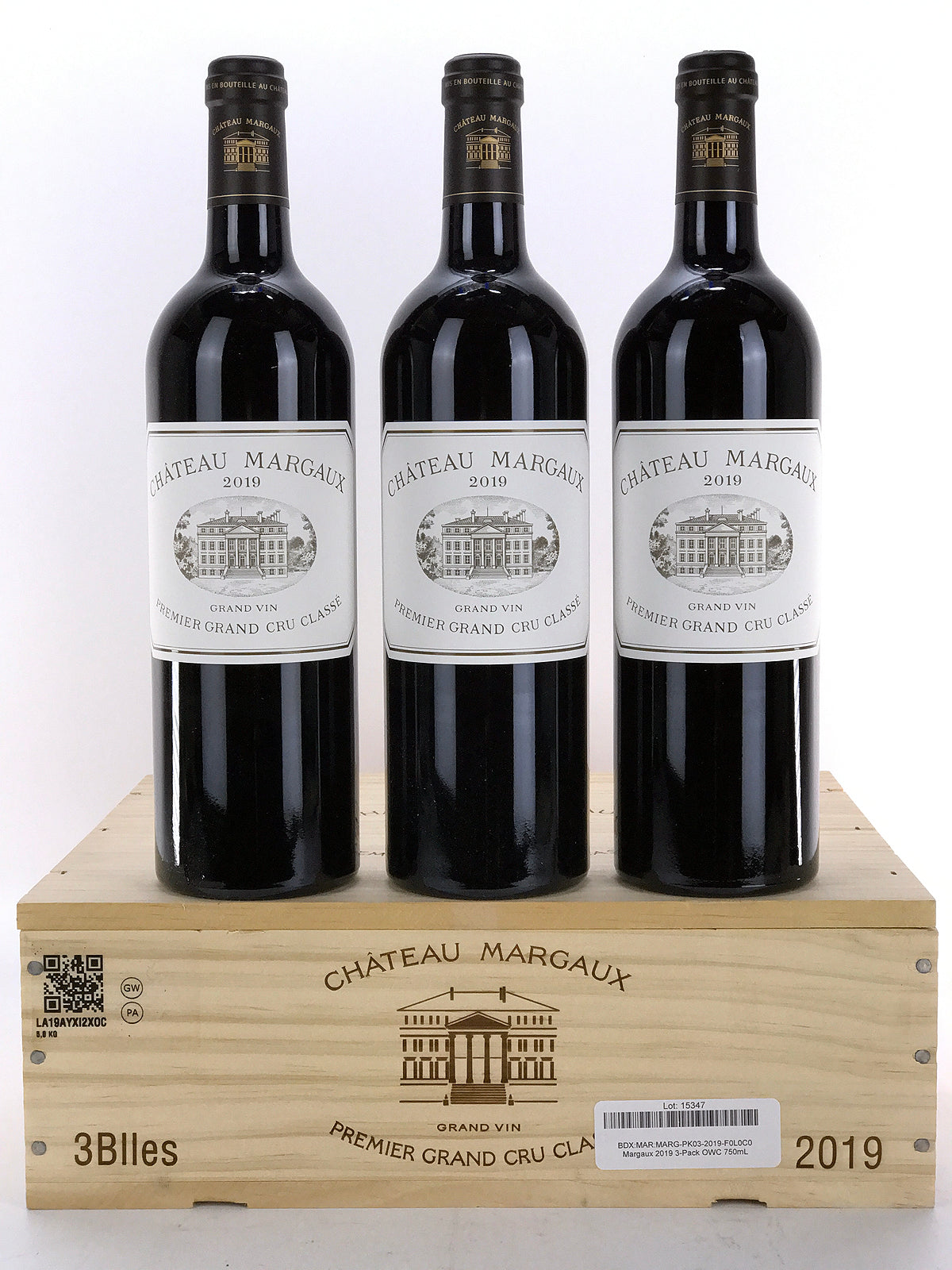 2019 Chateau Margaux, Margaux, Case of 3 Btls