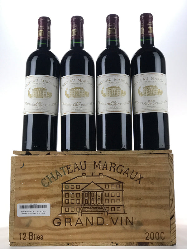 2000 Chateau Margaux, Margaux, Case of 12 btls
