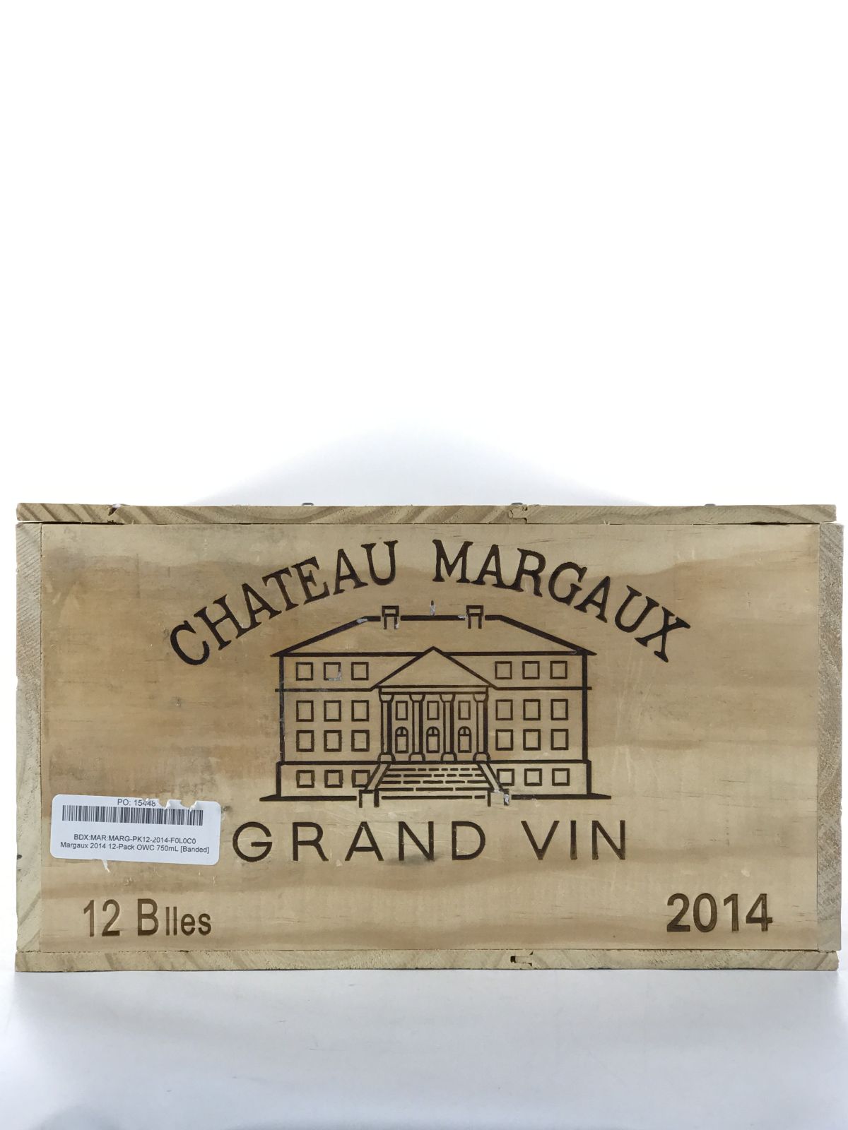 2014 Chateau Margaux, Margaux, Case of 12 btls