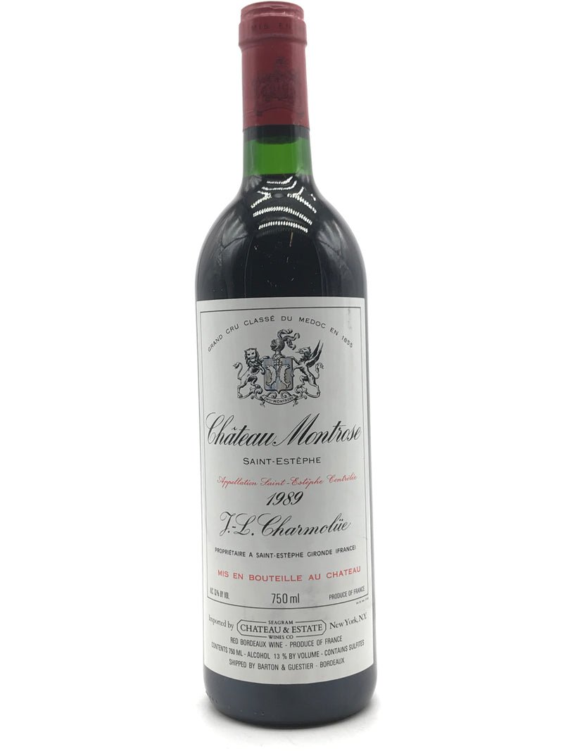 1989 Chateau Montrose Second Growth, Deuxieme Grand Cru Classe, Saint-Estephe, Bottle (750ml)