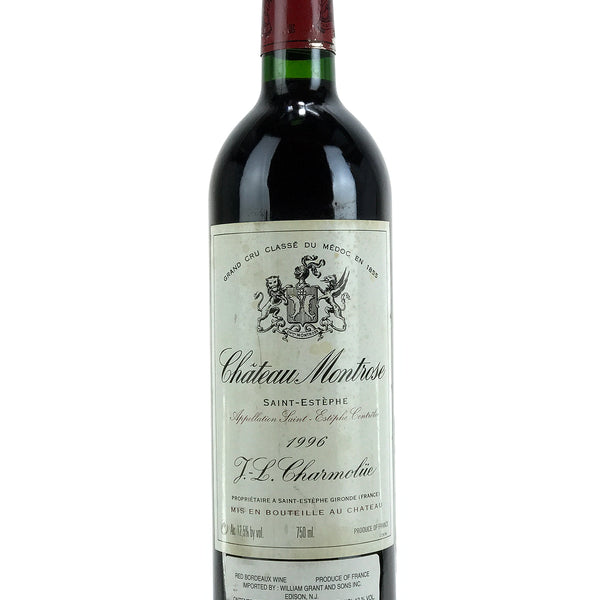 1996 Chateau Montrose, Saint-Estephe, Bottle (750ml) [Soiled Label]