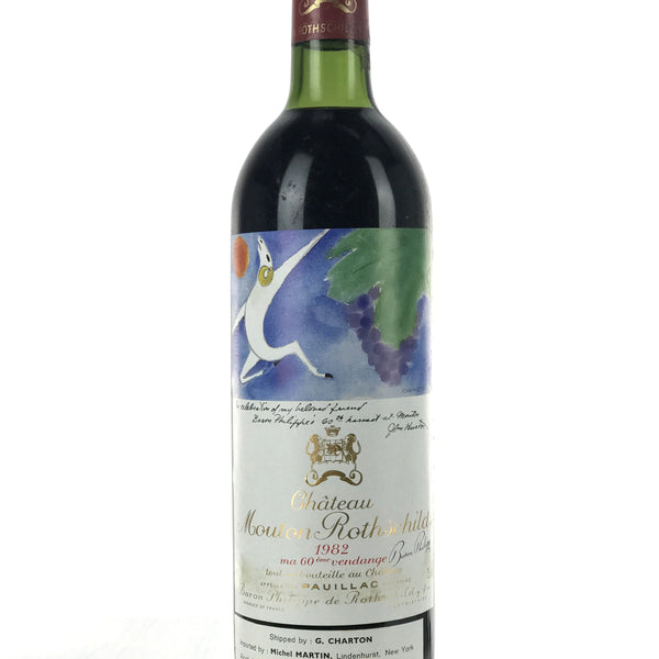 1982 Chateau Mouton Rothschild, Pauillac, Bottle (750ml) [Top Shoulder