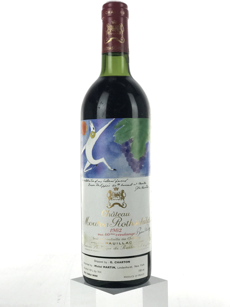 1982 Chateau Mouton Rothschild, Pauillac, Bottle (750ml) [Top Shoulder