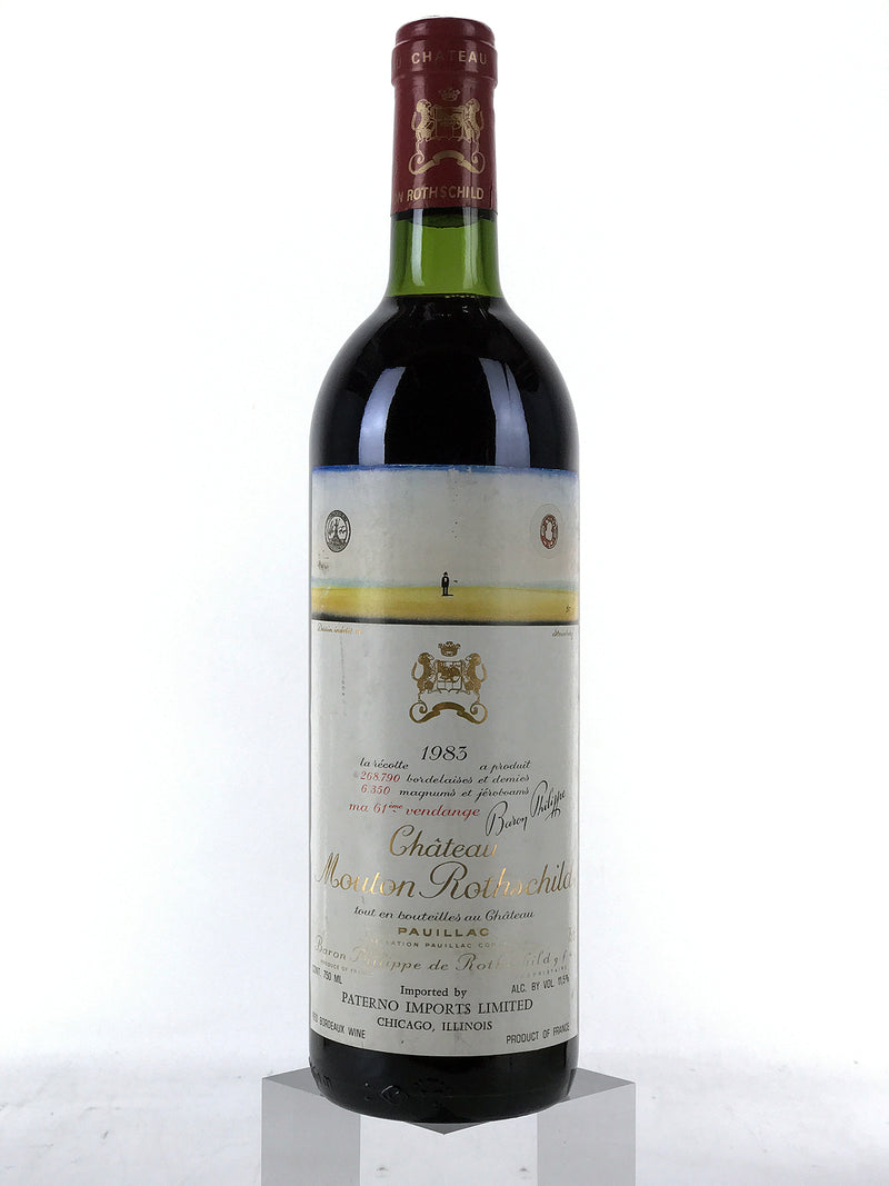 1983 Chateau Mouton Rothschild, Pauillac, Bottle (750ml) [top shoulder]