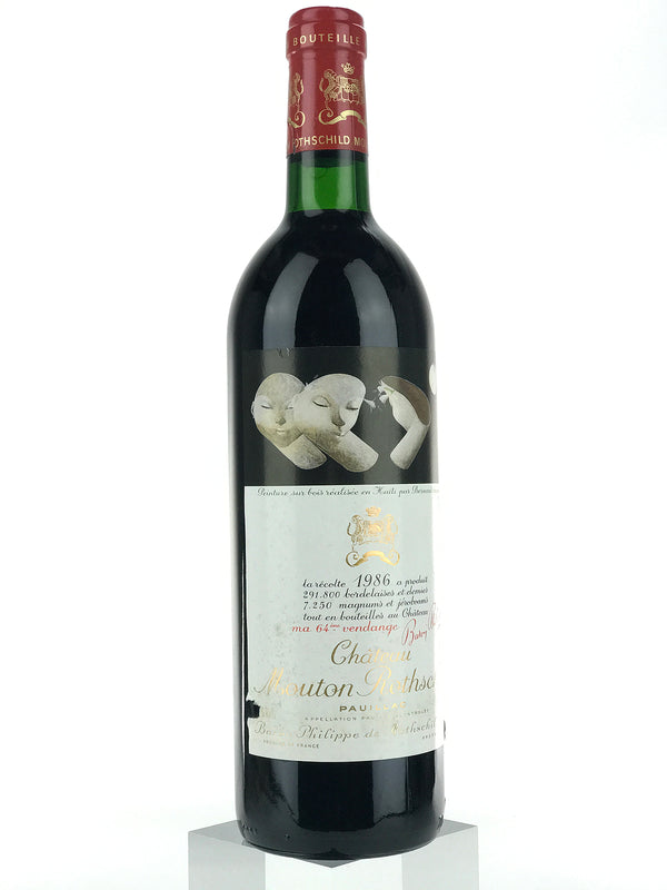 1986 Chateau Mouton Rothschild, Pauillac, Bottle (750ml) [Nicked Label]