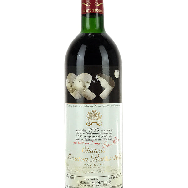 1986 Chateau Mouton Rothschild, Pauillac, Bottle (750ml) [Top Shoulder