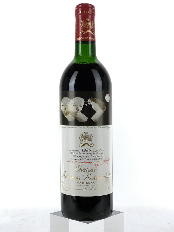 1986 Chateau Mouton Rothschild, Pauillac, Bottle (750ml) [High Shoulder]