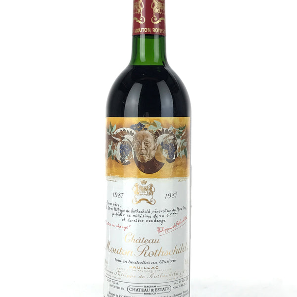 ワイン Chateau Mouton Rothschild 1987 BDXMOUMOUT-0750-1987-