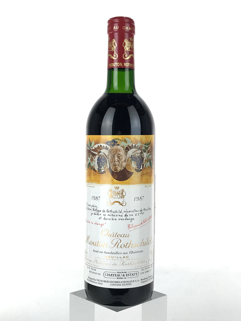 1987 Chateau Mouton Rothschild, Pauillac, Bottle (750ml)