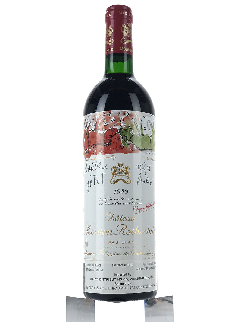 1989 Chateau Mouton Rothschild, Pauillac, Bottle (750ml)