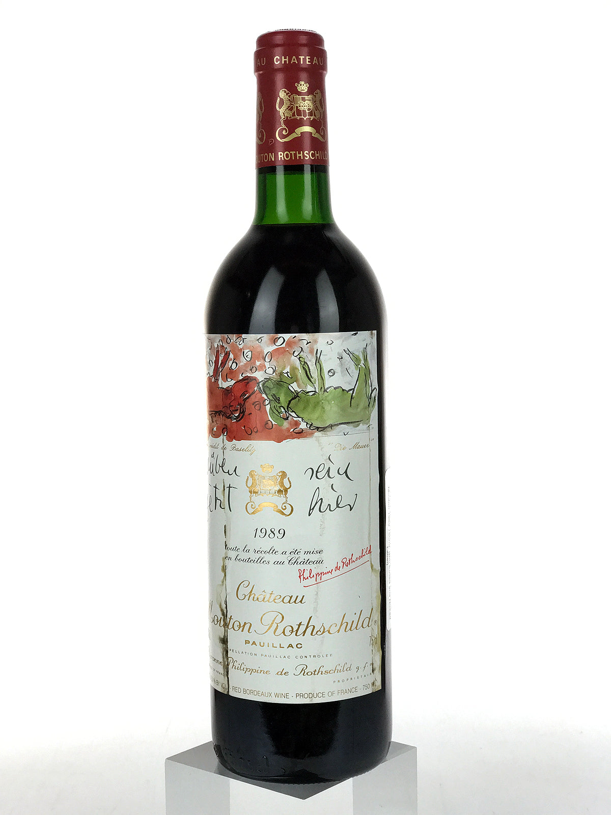1989 Chateau Mouton Rothschild, Pauillac, Bottle (750ml) [Bin Soiled a