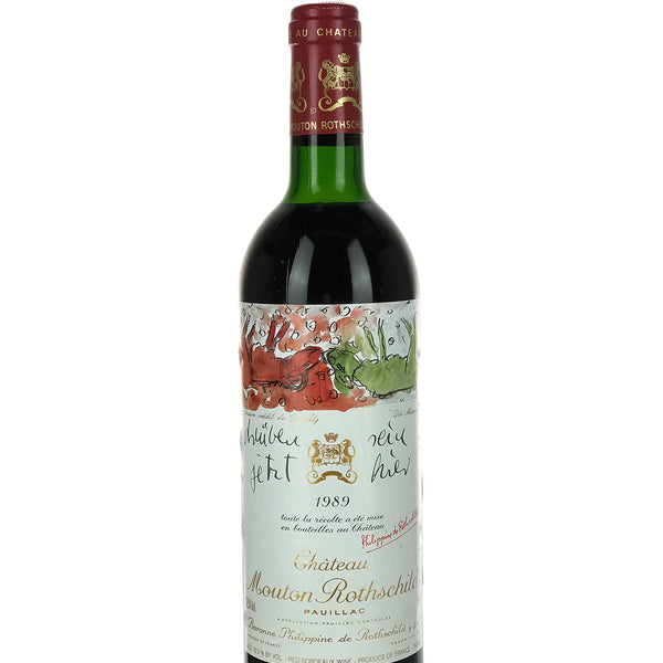 1989 Chateau Mouton Rothschild, Pauillac, Bottle (750ml) [Top Shoulder