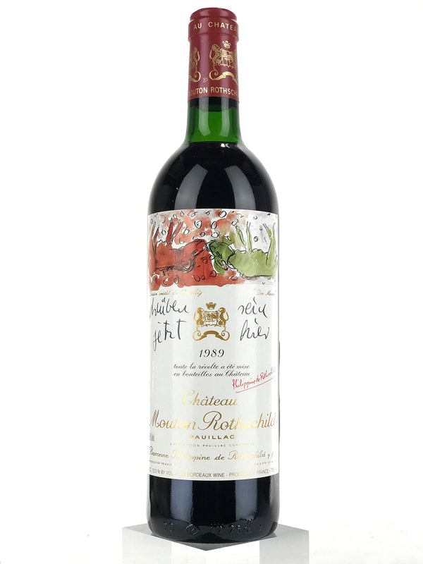1989 Chateau Mouton Rothschild, Pauillac, Bottle (750ml) [Top Shoulder]