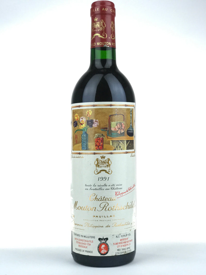 1991 Chateau Mouton Rothschild, Pauillac, Bottle (750ml)