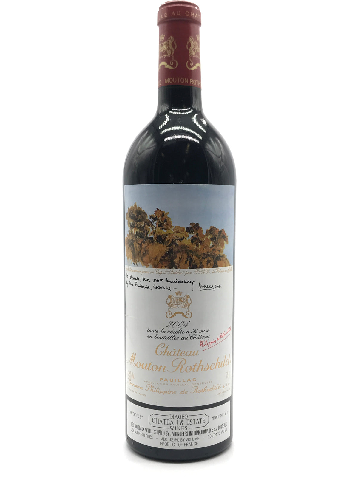 2004 Chateau Mouton Rothschild, Pauillac, Bottle (750ml)