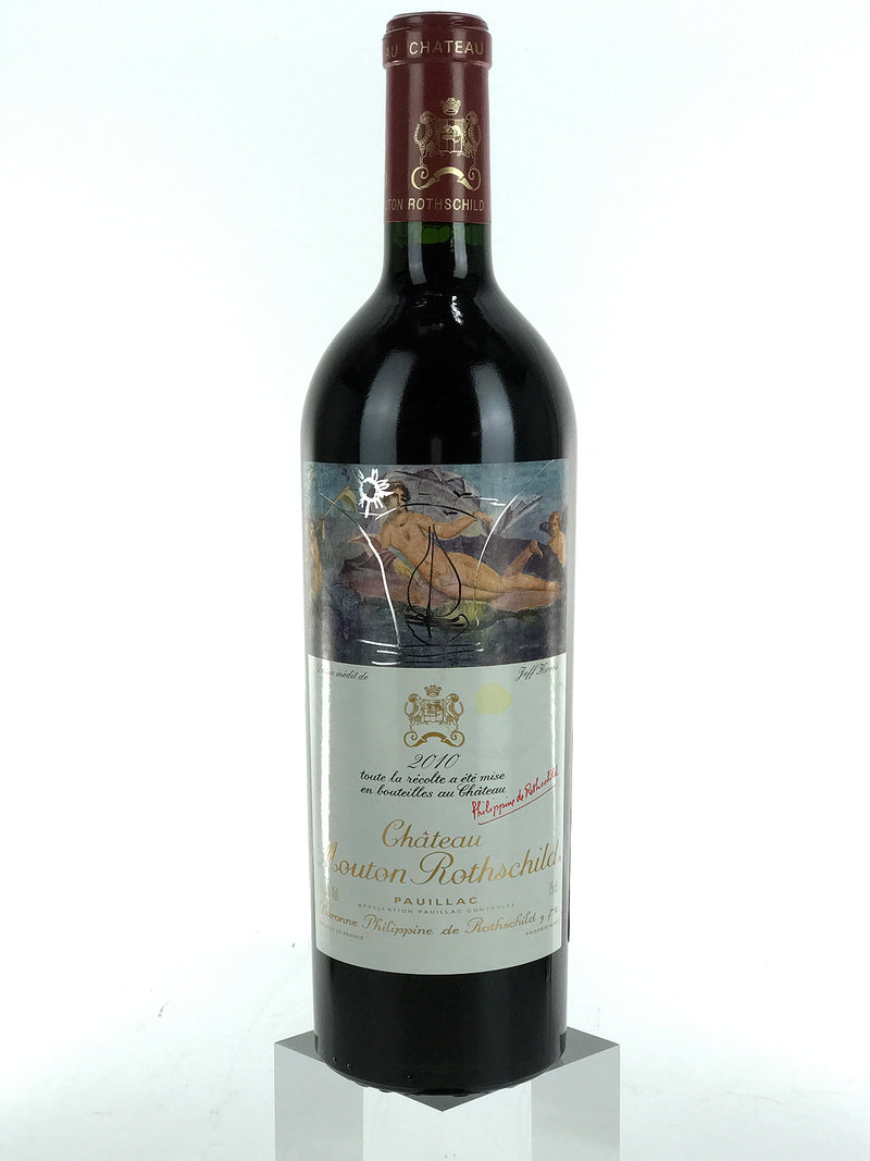 PAUILLAC 2010 赤ワイン 750ml 2010 Chateau Mouton Rothschild, Pauillac, Bottle (750ml) [slightly soi
