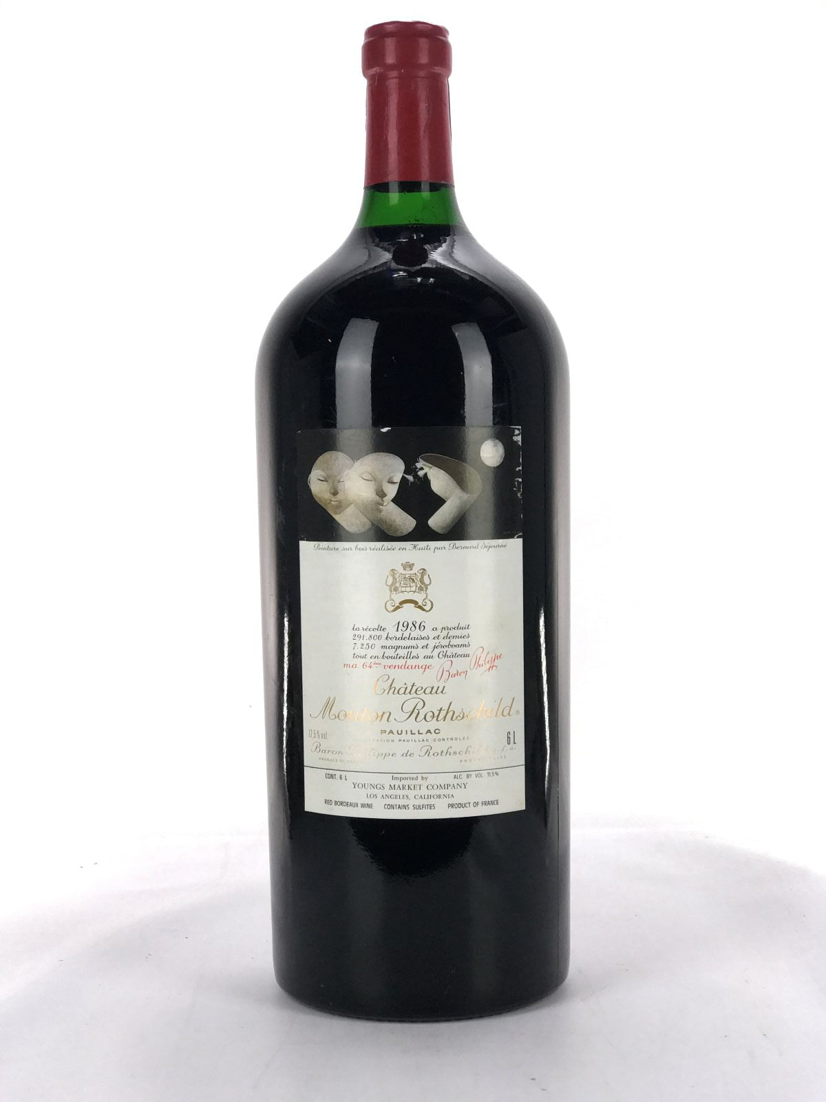 1986 Chateau Mouton Rothschild Premier Cru Classe, Pauillac