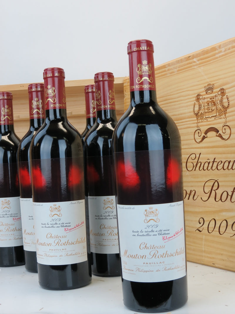2009 Chateau Mouton Rothschild, Pauillac [Banded Late Release], Case of 6 btls