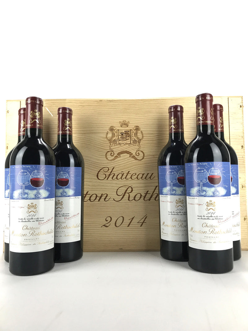 2014 Chateau Mouton Rothschild, Pauillac, Case of 6 btls