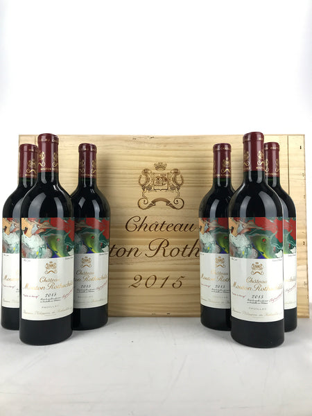 2015 Chateau Mouton Rothschild, Pauillac, Case of 6 btls [Banded]