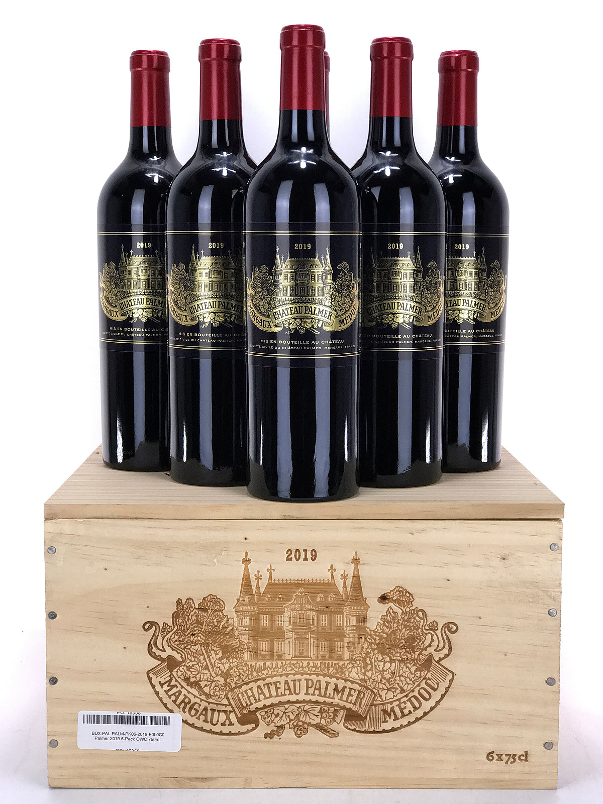 【W＆Bさま専用】Chateau Palmer Margaux 2019 2019 Chateau Palmer, Margaux, Case of 6 btls