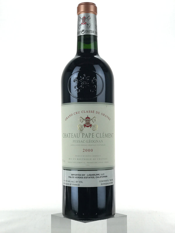 2000 Chateau Pape Clement Cru Classe, Pessac-Leognan, Bottle (750ml)