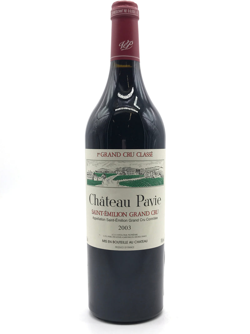 2003 Chateau Pavie, Premier Grand Cru Classe A, Saint-Emilion Grand Cru, Bottle (750ml)