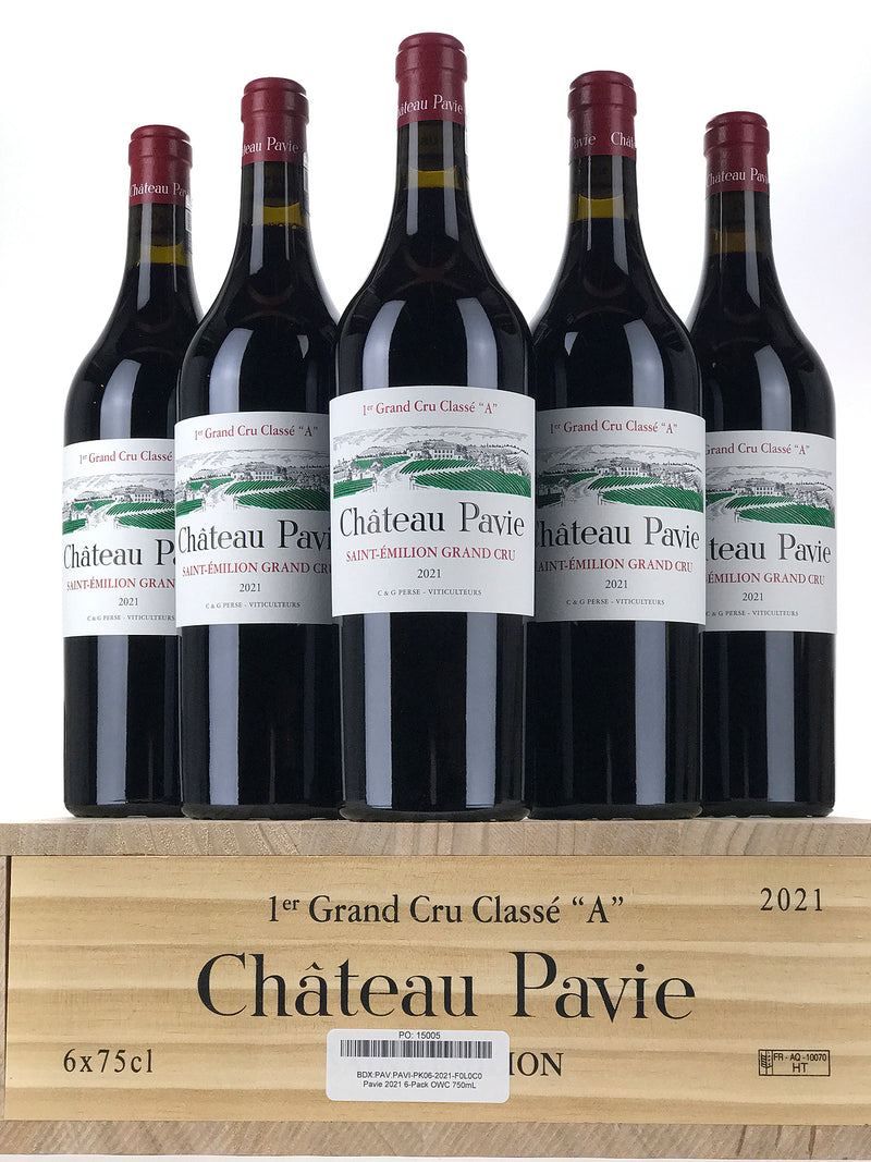 2021 Chateau Pavie, Saint-Emilion Grand Cru, Case of 6 btls