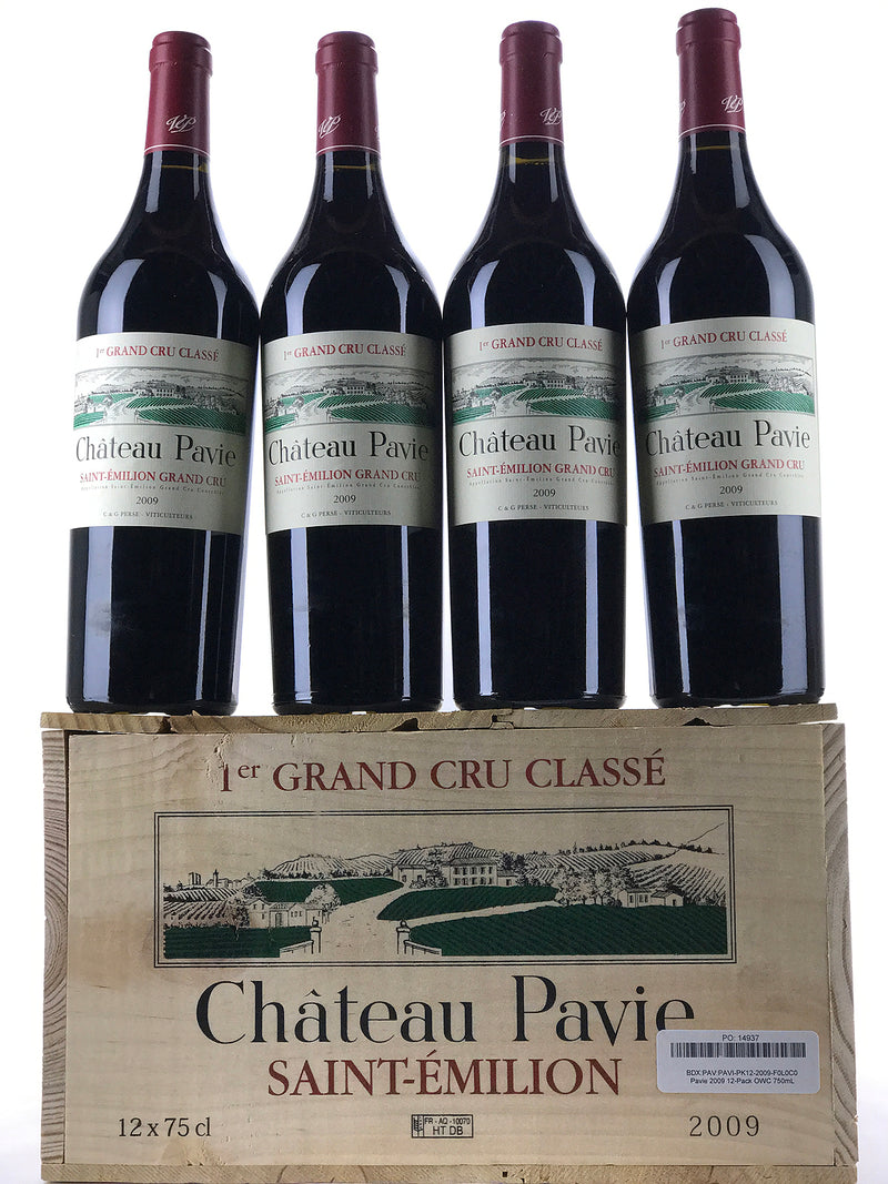 2009 Chateau Pavie, Saint-Emilion Grand Cru, Case of 12 btls