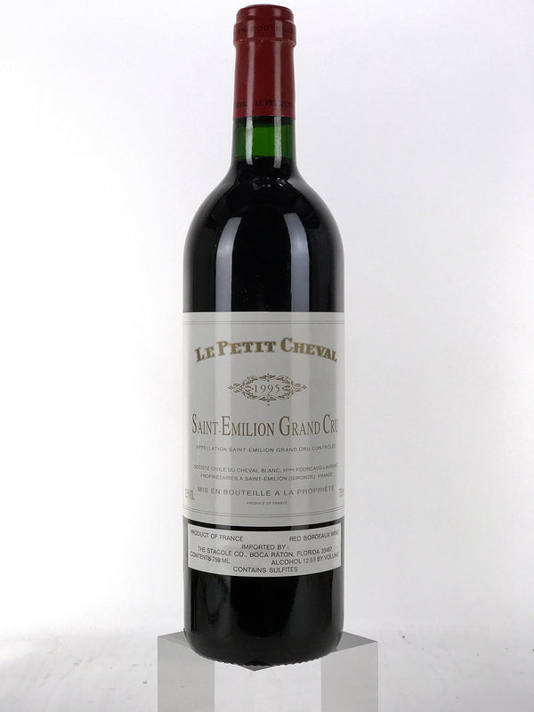 1995 Le Petit Cheval, Saint-Emilion Grand Cru, Bottle (750ml)