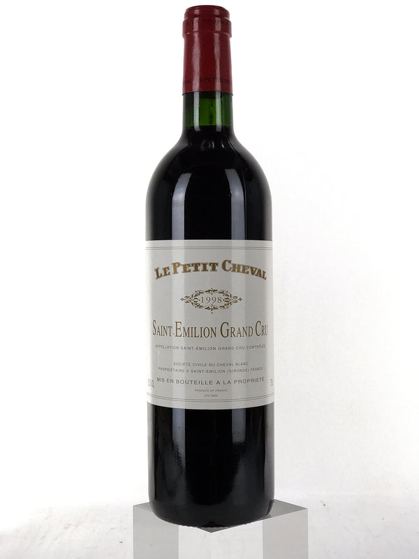 1998 Le Petit Cheval, Saint-Emilion Grand Cru, Bottle (750ml)