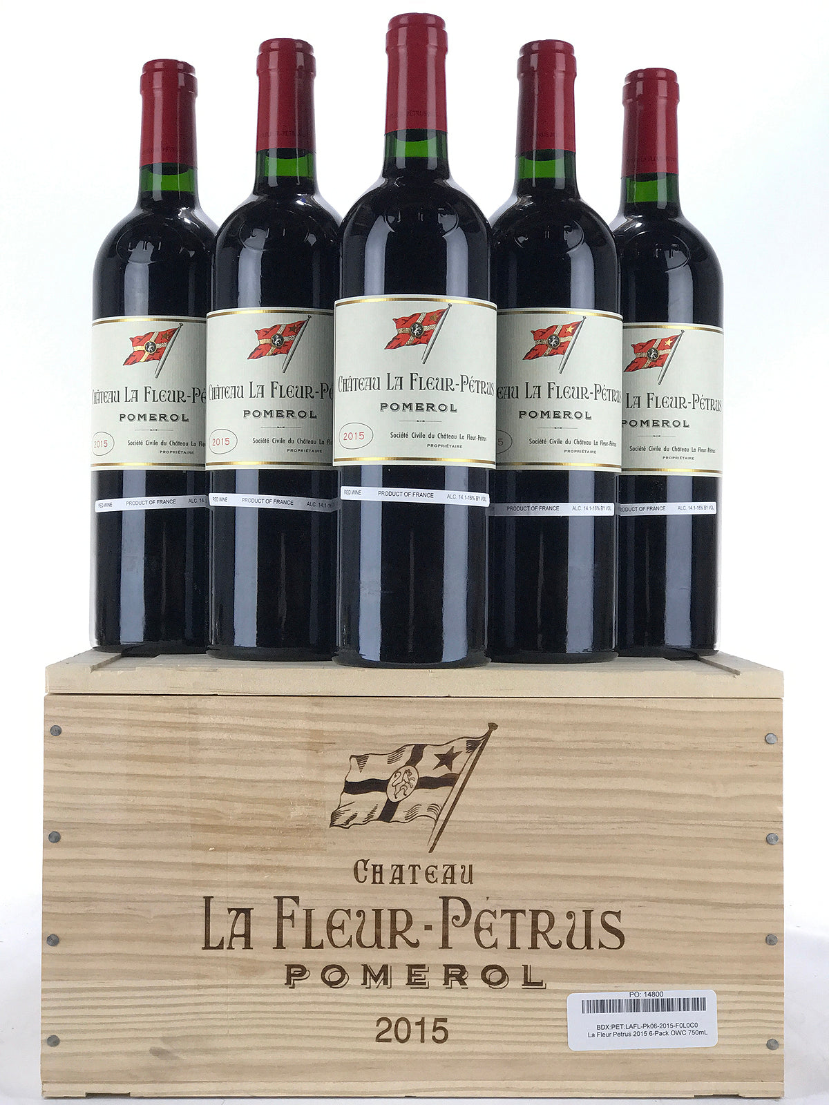 2015 Chateau La Fleur-Petrus, Pomerol, Case of 6 btls