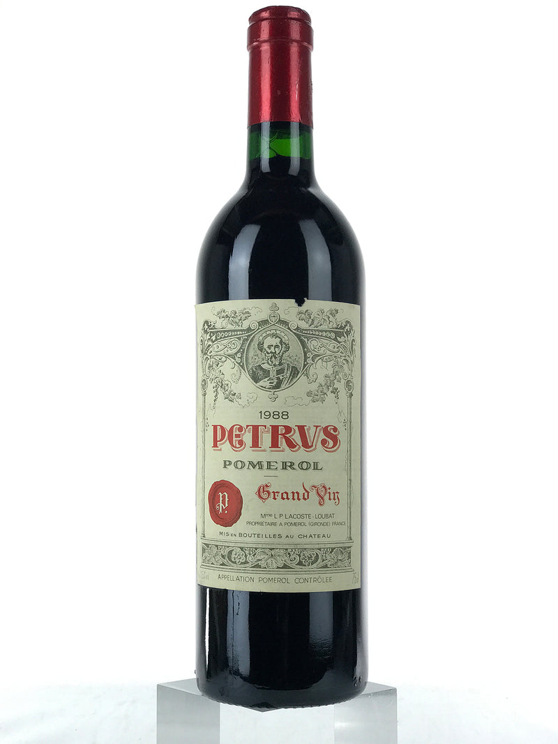 1988 Petrus Pomerol, Bottle (750ml), [Slightly Nicked Label]