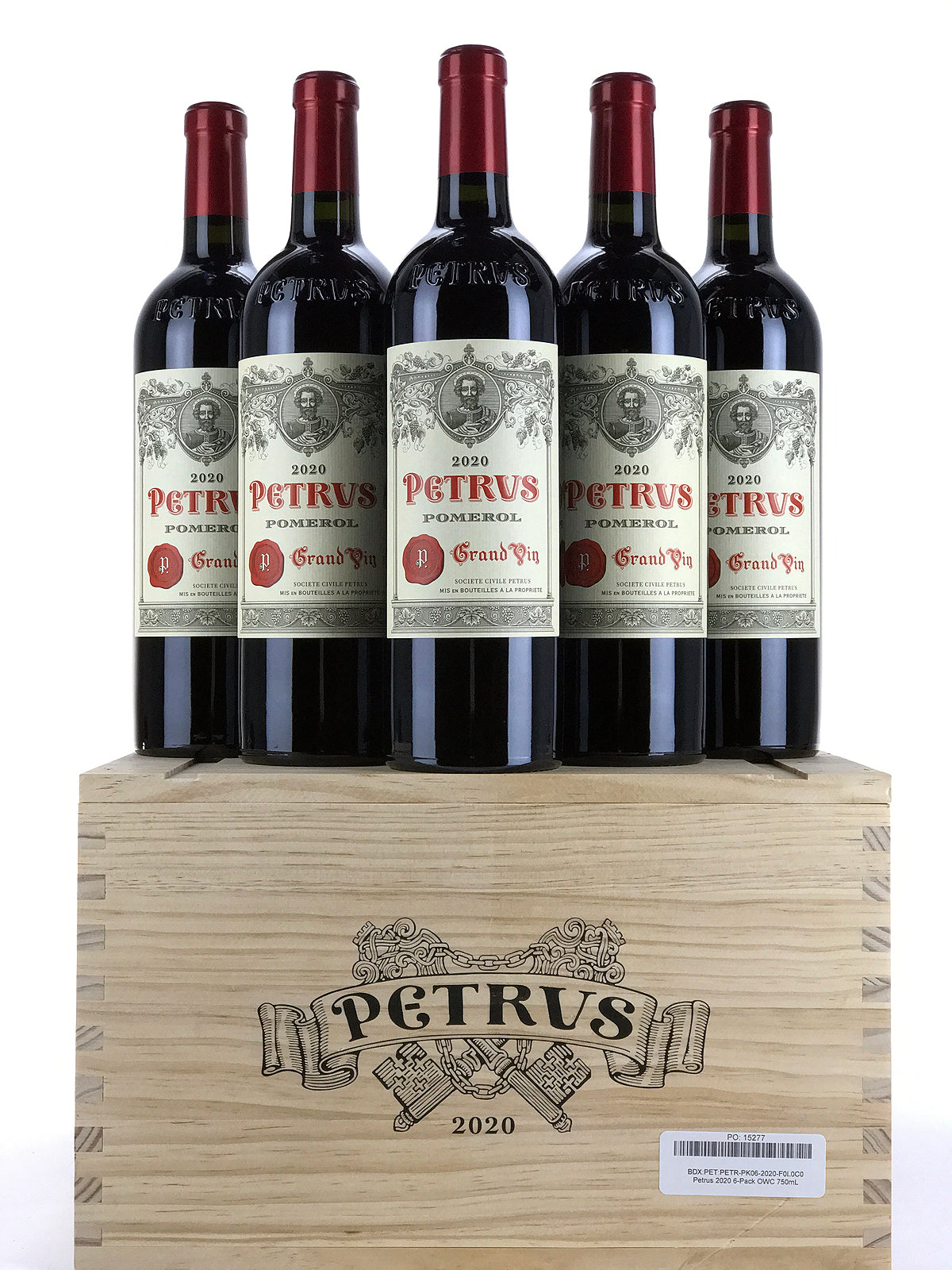 2020 Petrus Pomerol, Case of 6 btls