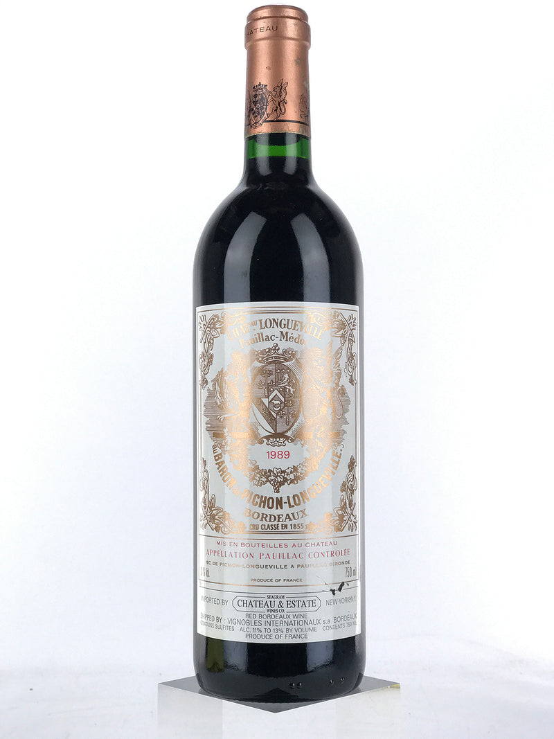 1989 Chateau Pichon-Longueville Baron, Pauillac, Bottle (750ml) [WS #1 WOTY]