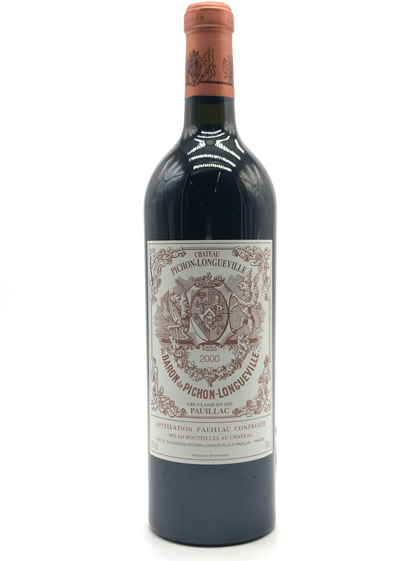 2000 Chateau Pichon-Longueville au Baron de Pichon-Longueville, Pauillac, Bottle (750ml)