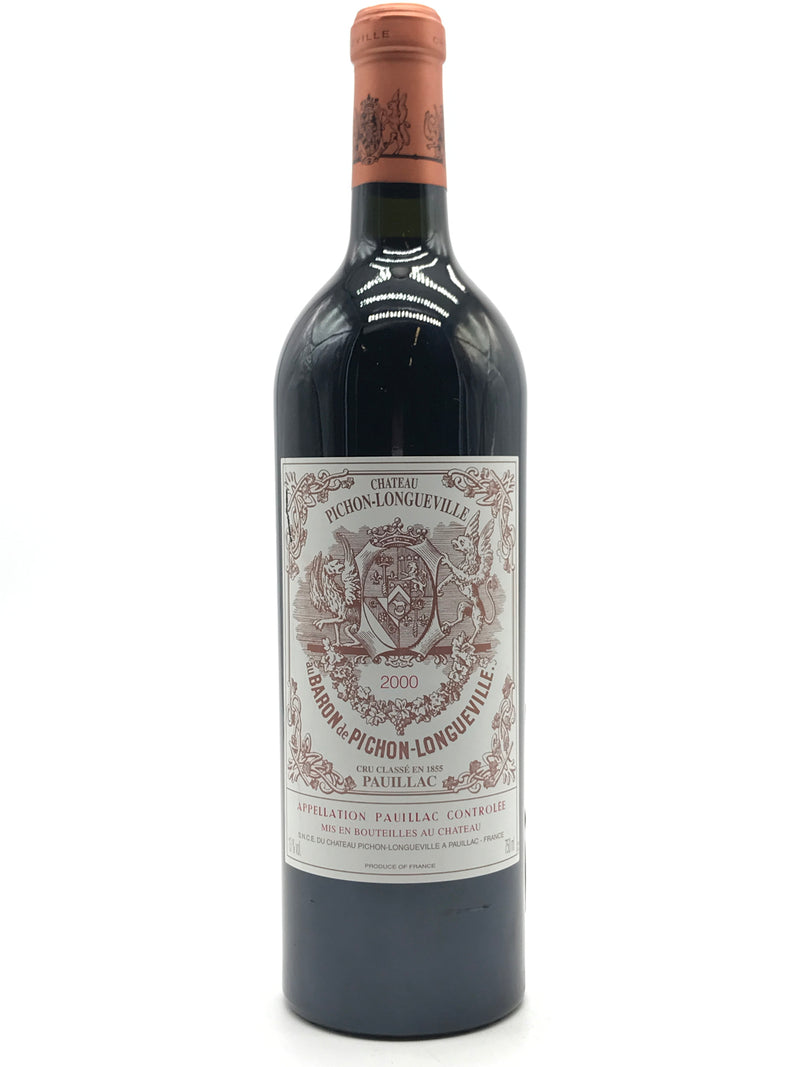 2000 Chateau Pichon-Longueville au Baron de Pichon-Longueville, Pauillac, Bottle (750ml)