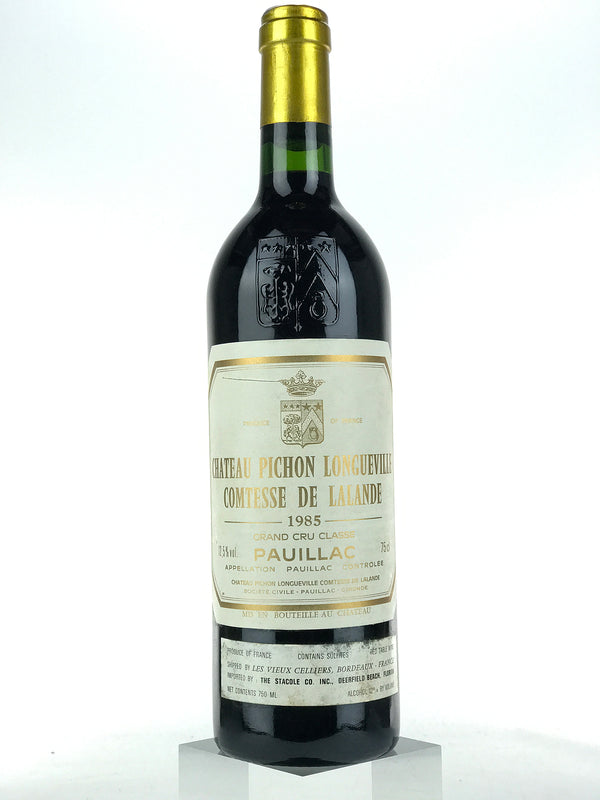 1985 Chateau Pichon Lalande, Pauillac, Bottle (750ml) [Slightly Nicked Label]