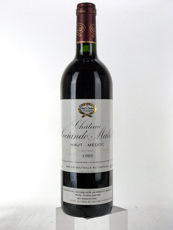 1995 Chateau Sociando-Mallet, Haut-Medoc, Bottle (750ml)