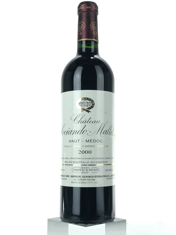 2000 Chateau Sociando-Mallet, Haut-Medoc, Bottle (750ml)