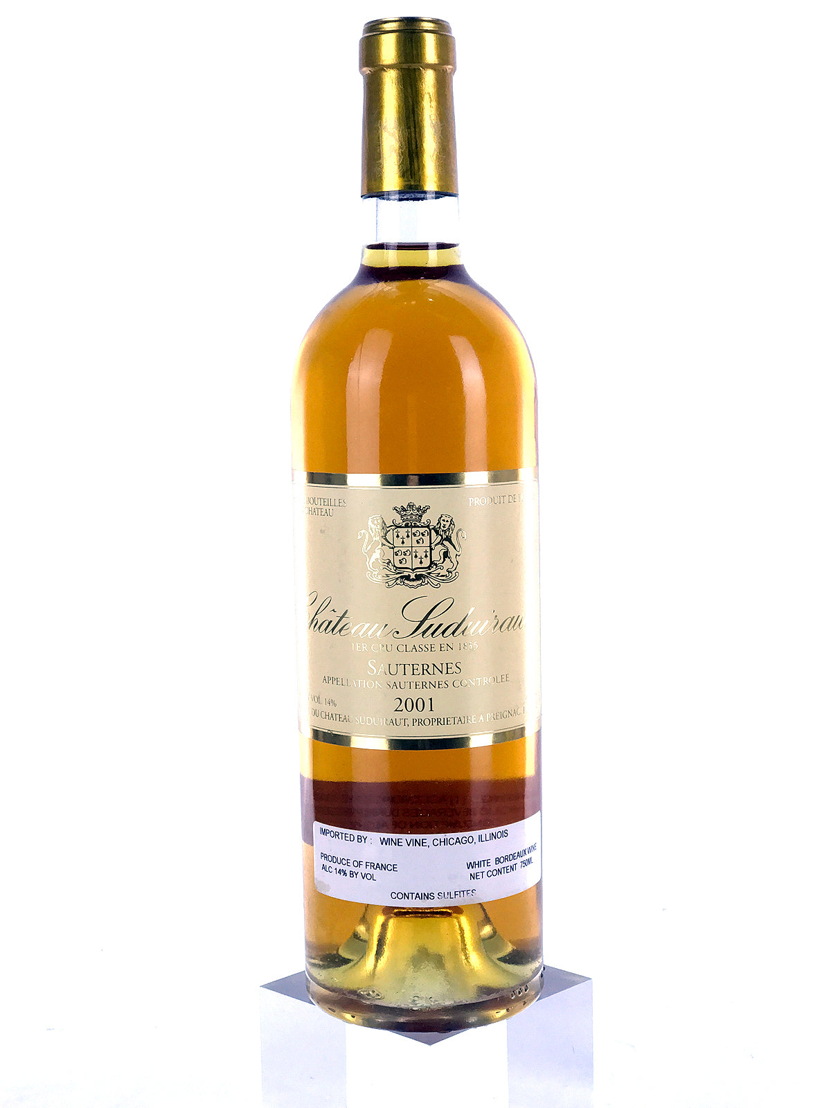 ワイン Chateau Suduiraut Sauternes 2001 2001 Chateau Suduiraut Premier Cru Classe, Sauternes, Bottle (750ml)
