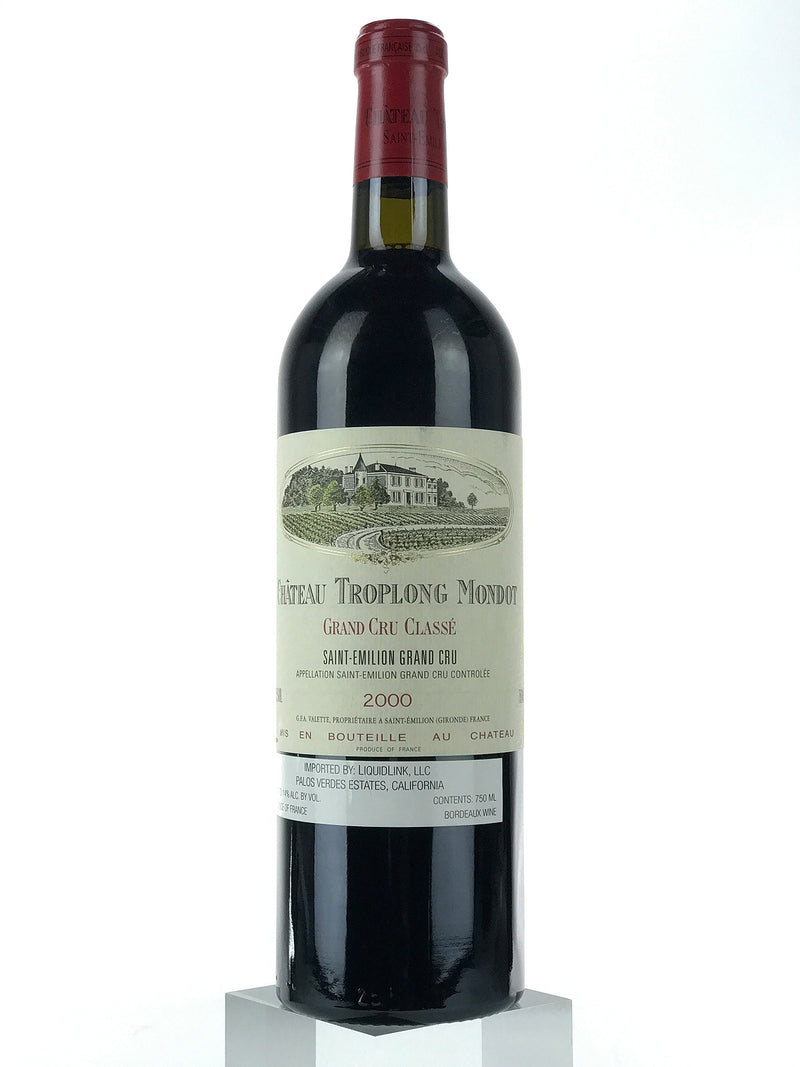 2000 Chateau Troplong Mondot, Saint-Emilion Grand Cru, Bottle (750ml)