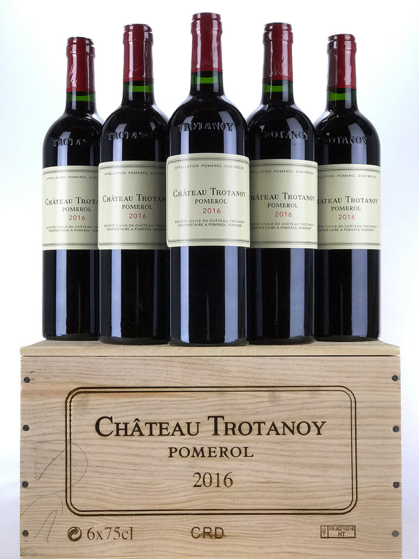 2016 Chateau Trotanoy, Pomerol, Case of 6 Bottles