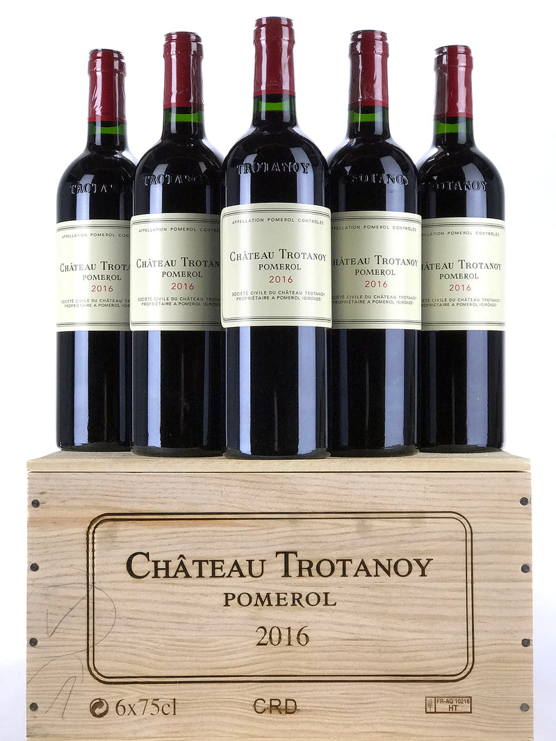 2016 Chateau Trotanoy, Pomerol, Case of 6 Bottles