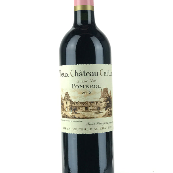 2012 Vieux Chateau Certan, Pomerol, Bottle (750ml)
