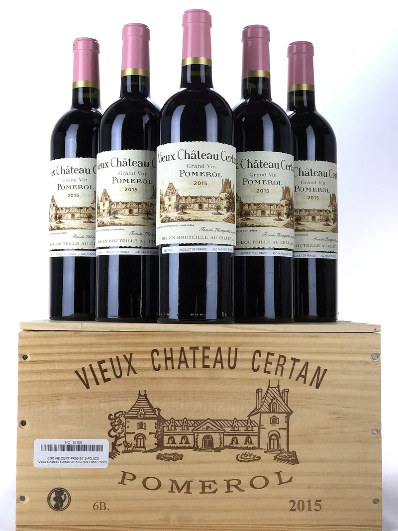 2015 Vieux Chateau Certan, Pomerol, Case of 6 btls