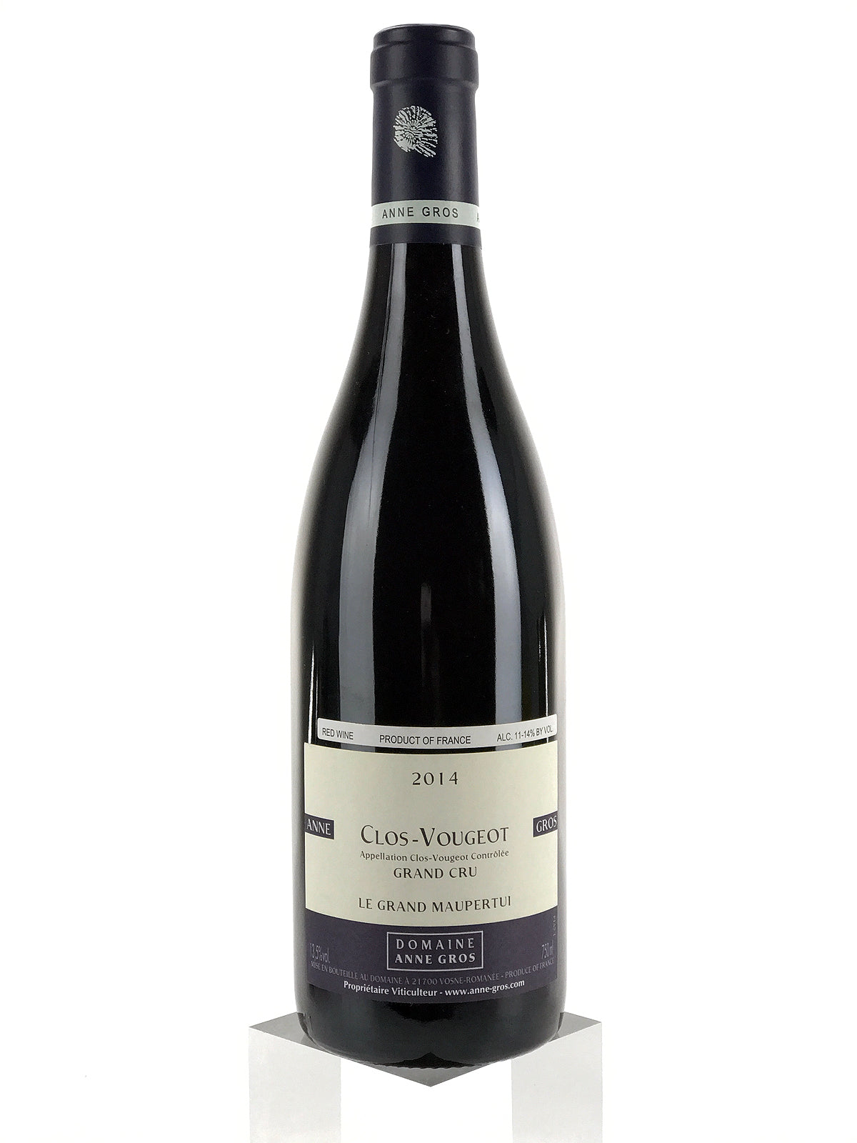 2014 Domaine Anne Gros, Clos de Vougeot Grand Cru, Le Grand Maupertui,