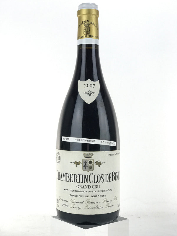 2007 Domaine Armand Rousseau, Chambertin-Clos de Beze Grand Cru, Bottle (750ml)